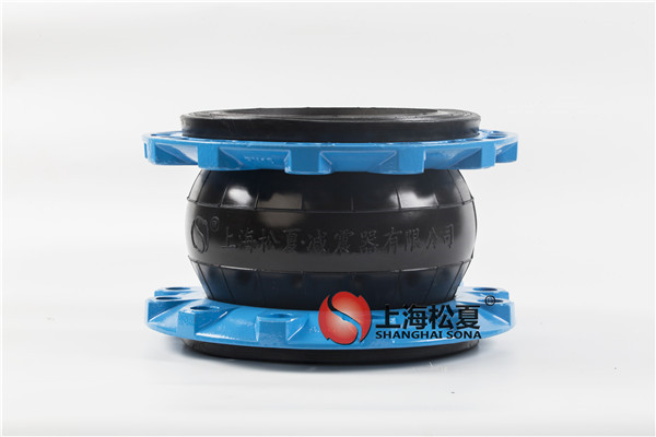 DN200球墨法兰橡胶软接头耐酸碱压力16kg高清实拍图